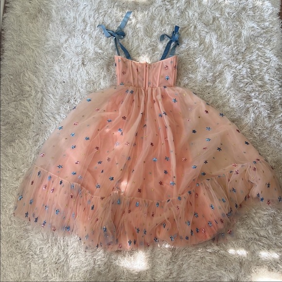 Lirika Matoshi Pink Midi Dress - Picture 9 of 16